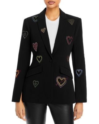Cinq à Sept Heart Cheyenne Embellished Blazer | Bloomingdale display picture 1