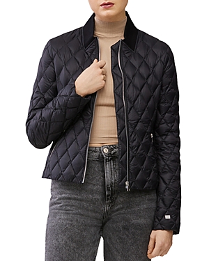 Soia & Kyo Quilted Jacket In Black