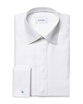 Eton - Contemporary Fit Jacquard Tuxedo Shirt