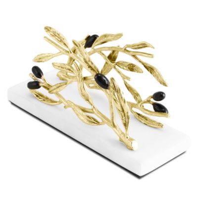 Olive Branch Vertical Napkin Holder