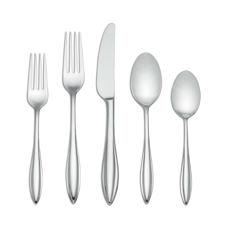 Lenox Sculpt 65-piece Flatware Set In Metallic
