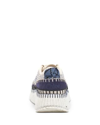 Women's Nama Woven Platform Low Top Sneakers