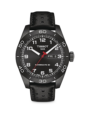 Tissot Prs 516 Watch, 42mm In Black/black
