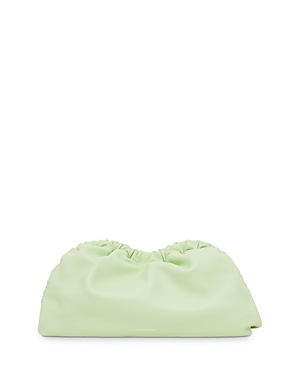 Mansur Gavriel Cloud Clutch In Mint