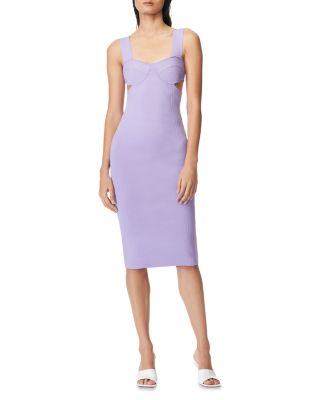 Herve Leger Ottoman Bustier Pencil Dress