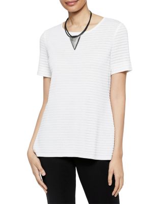 Misook - Striped Tunic Top