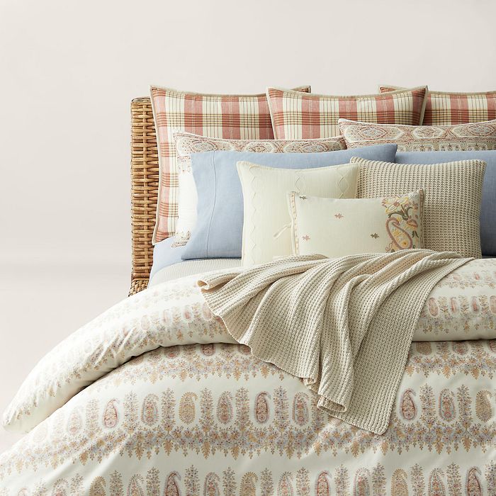 Ralph Lauren Camille Paisley Comforter, King | Bloomingdale's