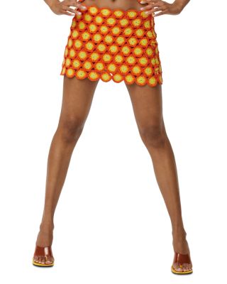 SIMON MILLER - Wizzy Crocheted Mini Skirt