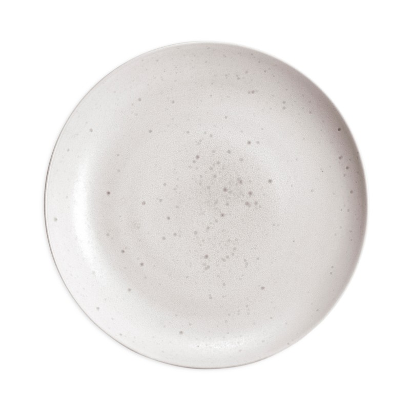 L'Objet Terra Dinner Plate in White