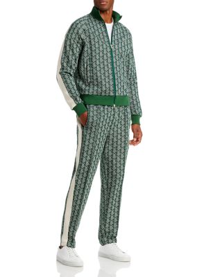 lacoste checkered tracksuit