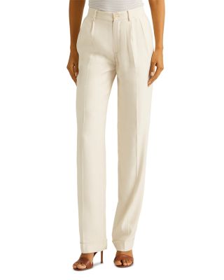 LAUREN Ralph Lauren Woman Plus Size Wool Blend Pants Size: 18W 