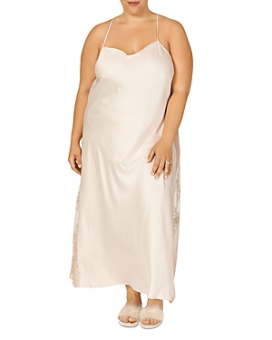 Shop Rya Collection Plus Size Darling Nightgown In Champagne