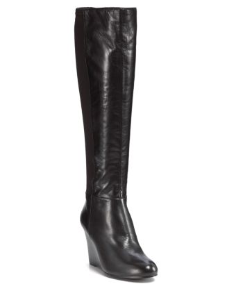 Michael kors bromley cheap wedge boots