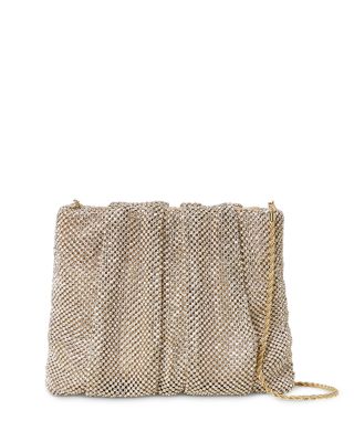 Ember Crystal Gathered Clutch