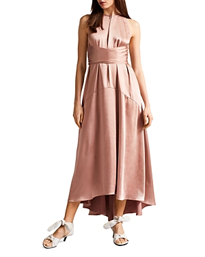 Ted Baker Mmilly High Low Halter Dress In Dusky Pink | ModeSens Ted Baker Mmilly High Low Halter Dress In Dusky Pink | ModeSens