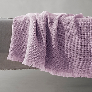 Society Limonta Nid Wool Blanket, King/queen In Mauve