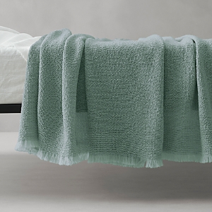 Society Limonta Nid Wool Blanket, King/queen In Giada