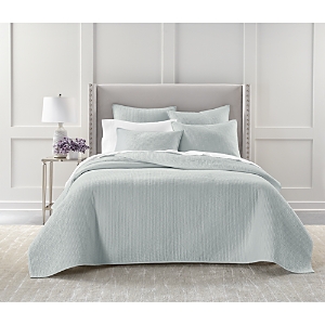 Sky Pickstitch Coverlet Set, King - 100% Exclusive In Relecxion Gray