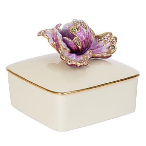 JAY STRONGWATER BAILEY TULIP PORCELAIN BOX