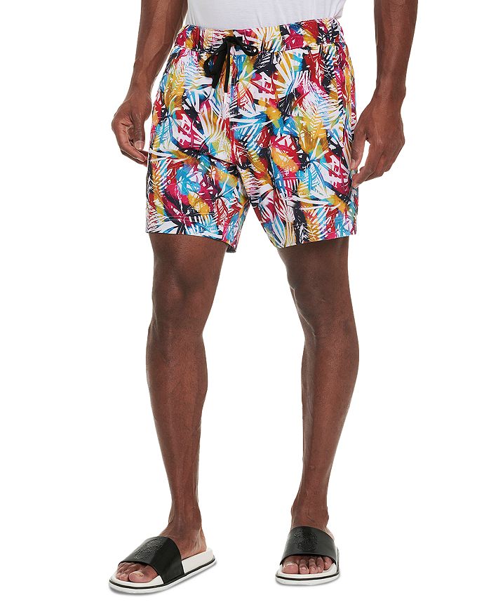 Robert Graham Rainforest Printed Swim Trunks | Bloomingdale's