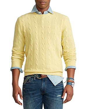 POLO RALPH LAUREN CABLE-KNIT CASHMERE SWEATER