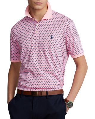 Polo Ralph Lauren Cotton Paisley Foulard Classic Fit Polo Shirt
