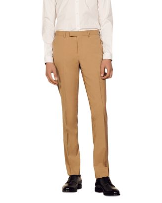 Sandro Formal Beige Suit Pants | Bloomingdale's