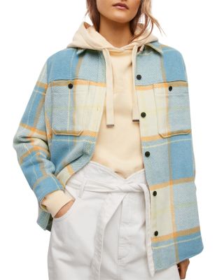Shirt Jacket Women's Wool Coats 