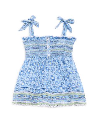 POUPETTE ST. BARTH GIRLS CINDY hotsell SMOCKED FLORAL PRINT TOP