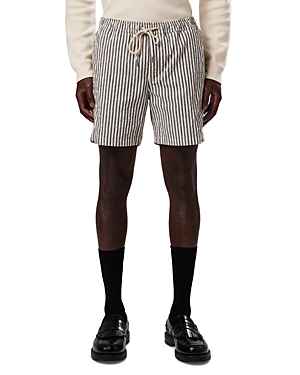 NN07 Gregor Striped Drawstring Shorts