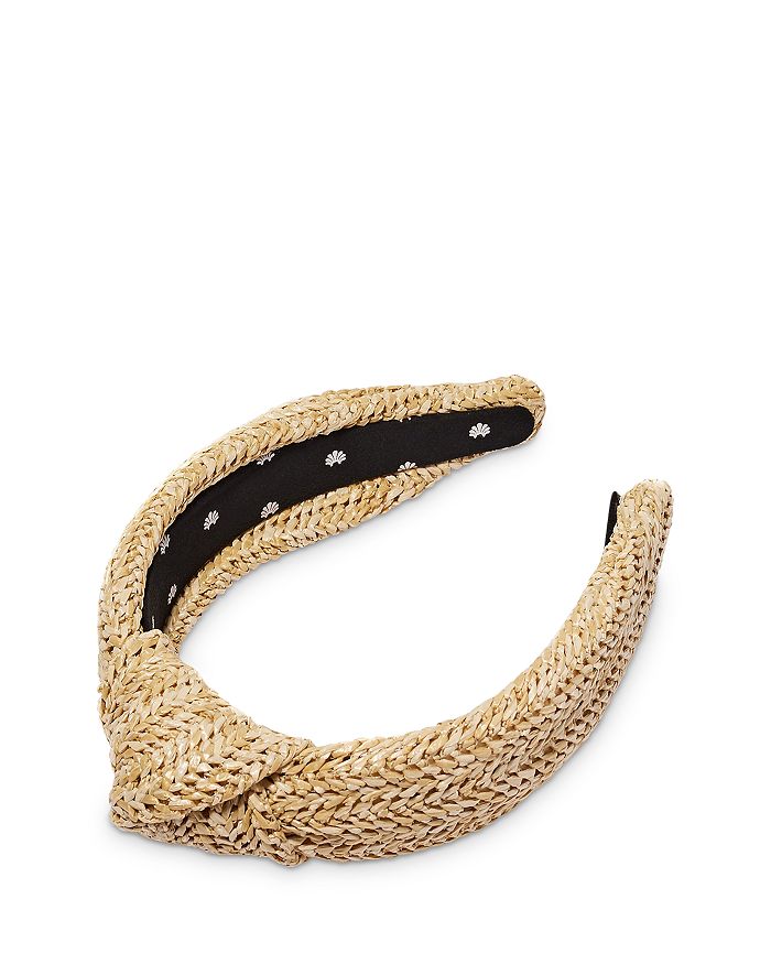 Chanel Raffia Bow Headband