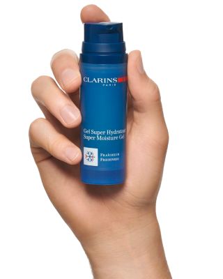 ClarinsMen Super Hydrating Moisturizer Cooling Gel, All Skin Types 1.7 oz.