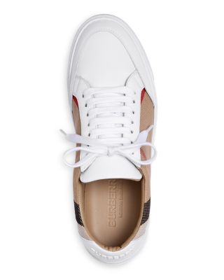 Burberry Women's Salmond Vintage Check Low Top Sneakers