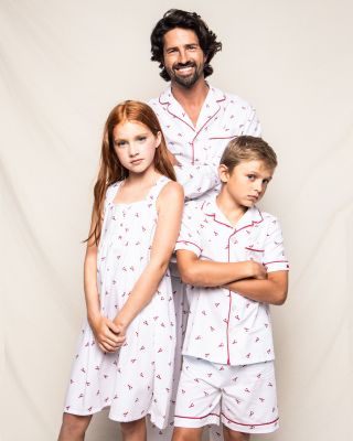 Unisex Brixham Lobster Pajama Shorts Set - Baby, Little Kid, Big Kid
