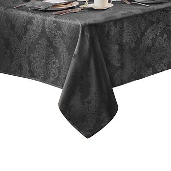 Elrene Home Fashions - Barcelona Jacquard Damask Oblong Tablecloth, 102" x 60"