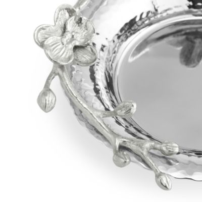 White Orchid Wine Coaster