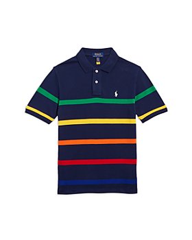 Ralph Lauren - Boys' Striped Piqué Polo Shirt - Little Kid, Big Kid