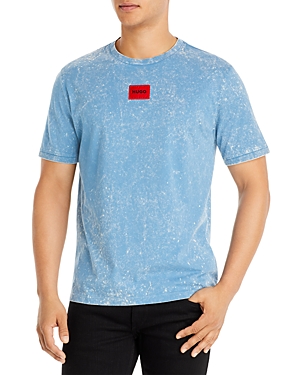 Hugo Boss Diragolino Tee In Medium Blue