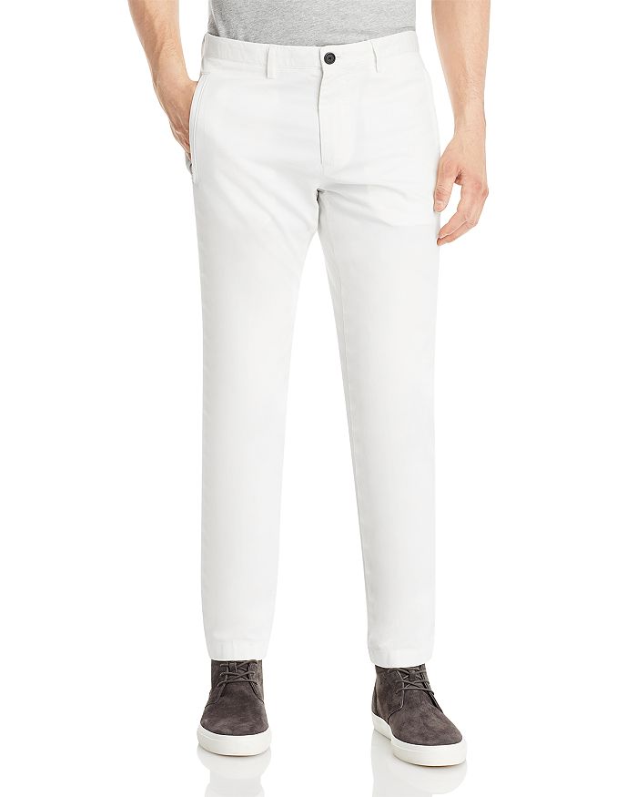 Theory Zaine Slim Straight Cotton Stretch Pants | Bloomingdale's