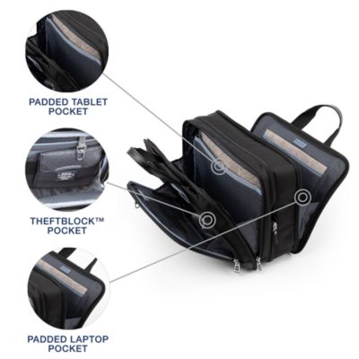 Platinum Elite Expandable Business Briefcase