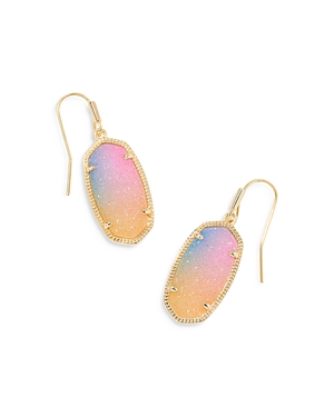 Kendra Scott Dani Kyocera Opal Drop Earrings In Pink Water