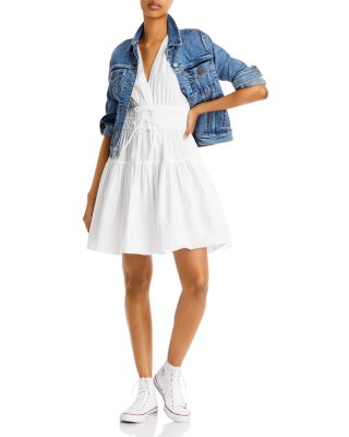 Tora Cotton Poplin Mini Dress