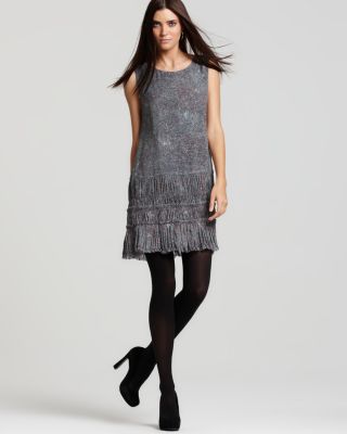 Theory - Talucy Burning Glitter Sleeveless Dress