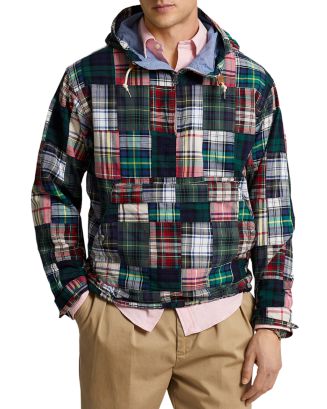 Polo Ralph Lauren Patchwork Madras Pullover Jacket | Bloomingdale's