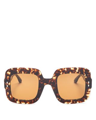 49mm square sunglasses