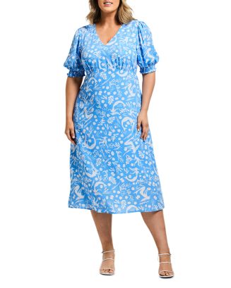 Estelle Plus Oceania Dress | Bloomingdale's