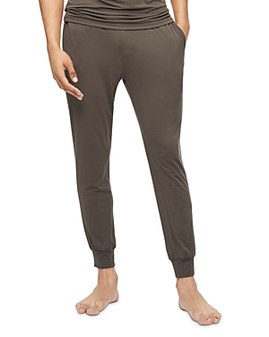 Calvin Klein Men's Ultra Soft Modern Modal Lounge Joggers In Process Green