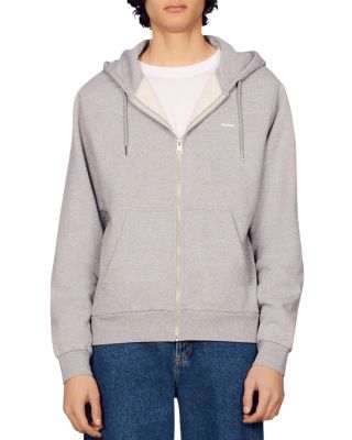 Sandro Logo Embroidered Hoodie | Bloomingdale's