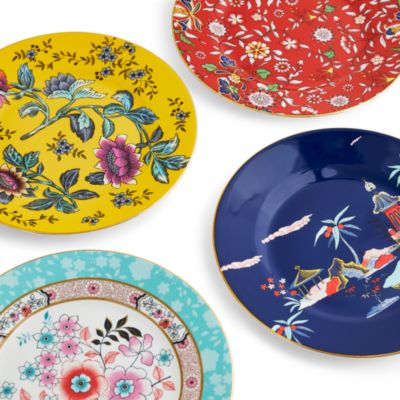 Wonderlust Plates, Set of 4