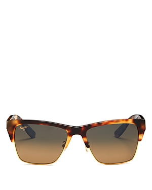 Maui Jim Polarized Square Sunglasses, 56mm